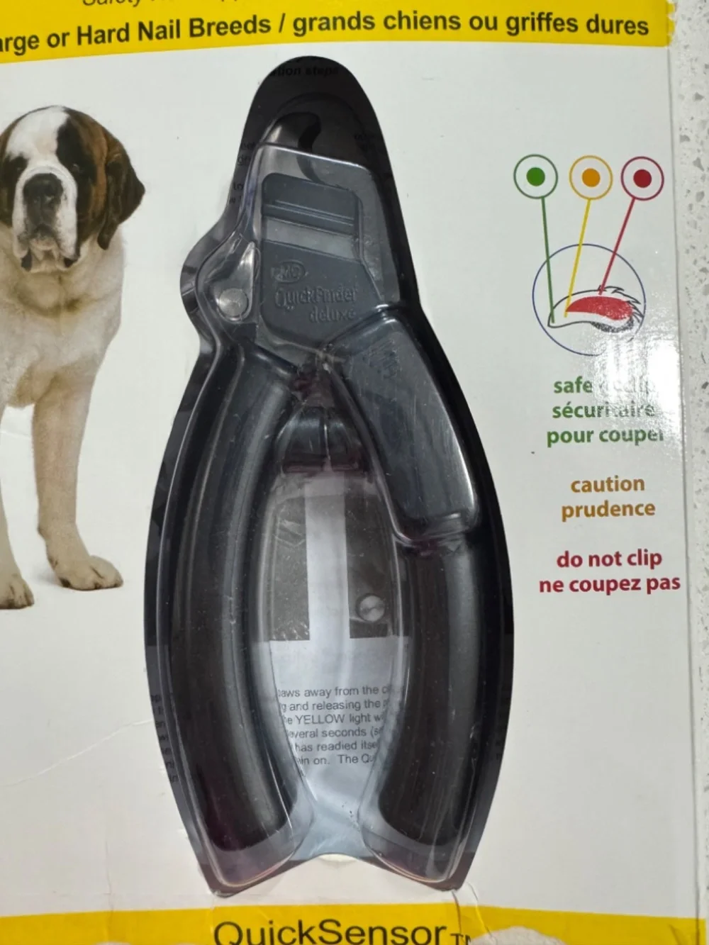 NIP Quickfinder Deluxe Nail Clippers for Pets